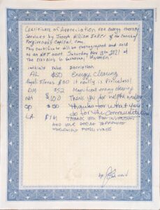 Certificate of Appreciation NFT